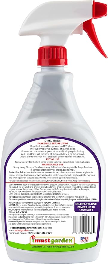 I Must Garden Rabbit Repellent (2 Pack - 32oz RTU)