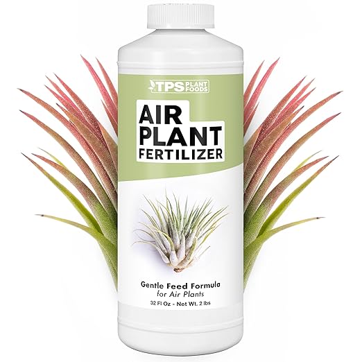 Air Plant Fertilizer - Liquid Plant Food for All Tillandsia Air Plants, Use As Foliar Spray or for Soaking, 32 oz