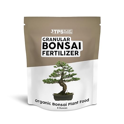 Granular Bonsai Fertilizer – Slow Release Plant Food for Compact Growth & Healthy Foliage, 6 oz