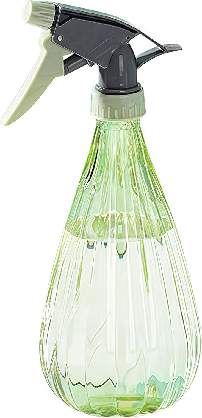 Plant Empty Sprayer Bottle For Watering Garden Cleaning Solution 600ml/20oz Clear Non-leaking Spray Bottle Water Spray Bottle Fan For Hair For Indoor Cleaning, Blue