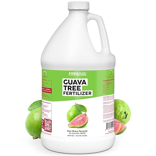 Guava Tree Fertilizer – Liquid Plant Food for More Fruit, Better Flowering & Stronger Root Development, 1 Gallon