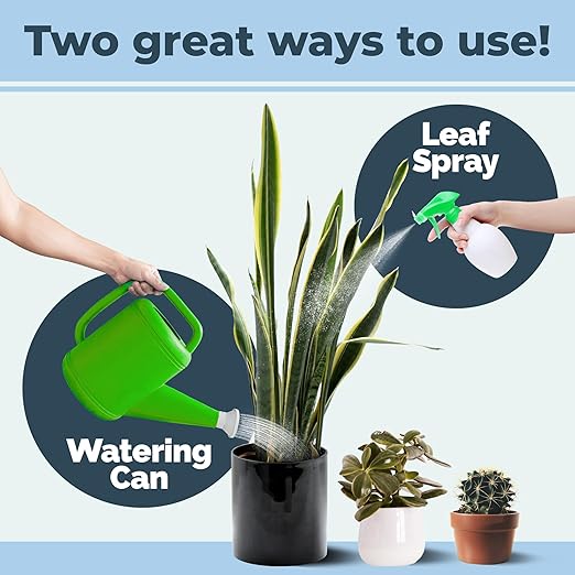 Succulent Plant Food – Liquid Fertilizer for Compact Growth, Vibrant Color & Stronger Root Development, 1 Gallon