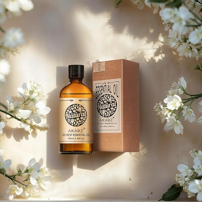 AKARZ 100ml Cajeput Essential Oil Natural Cajeput Oil Pure for Candle Making,DIY Skincare Products Massage,Home Spa Relaxation