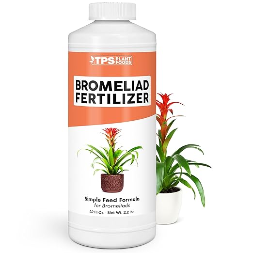 Bromeliad Fertilizer – Liquid Plant Food for Brighter Color, Stronger Roots & Healthy Tropical Growth, 32 oz