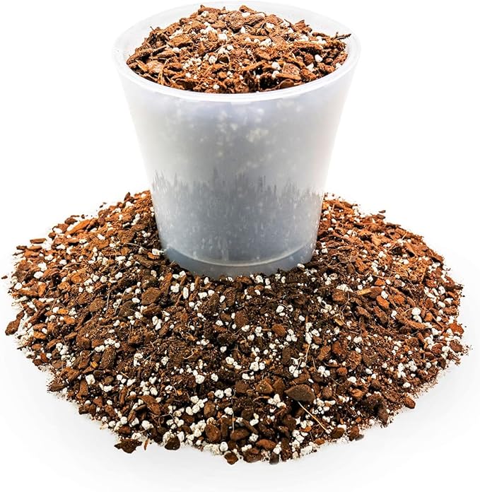 Premium Monstera Soil Mix by Gardenera - 20 Quart - Perfect Drainage and Moisture Retention for Swiss Cheese Plant (4 Bags of 5 Quart)