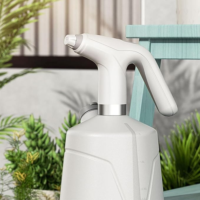 2000ml Electric Plant Sprayer Bottle Automatic Sprayer for Car Detailing and Home Use with Convenient Water Inlet