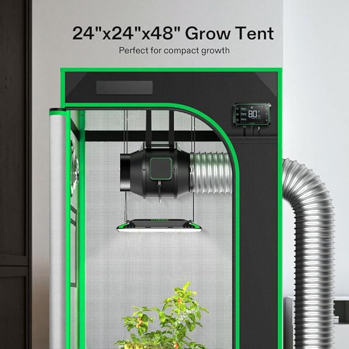 STRNG Medium Grow Tent – Durable, Lightproof Indoor Growing Environment with Reflective Mylar, Heavy-Duty Zippers, and Easy Setup for Hydroponics or Soil Gardening