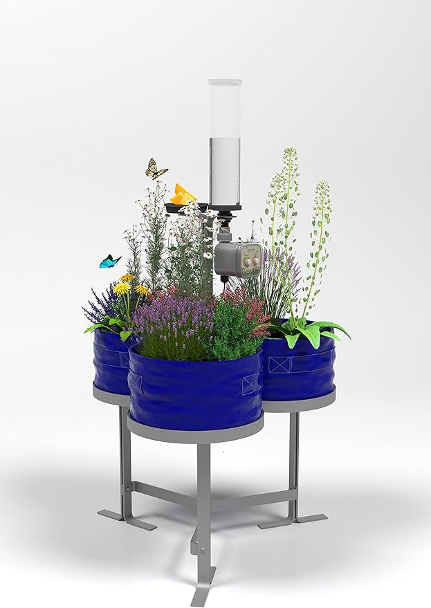 Harmony Garden Herbs and Vegetables Grow kit - Blue