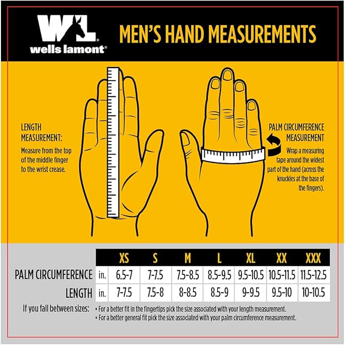 Wells Lamont 3 Pair Pack Men's Latex Grip Work Gloves, Large (133LF)