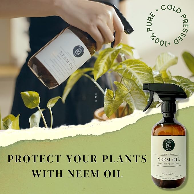 Plant Vitality Duo – Liquid Fertilizer & Neem Oil