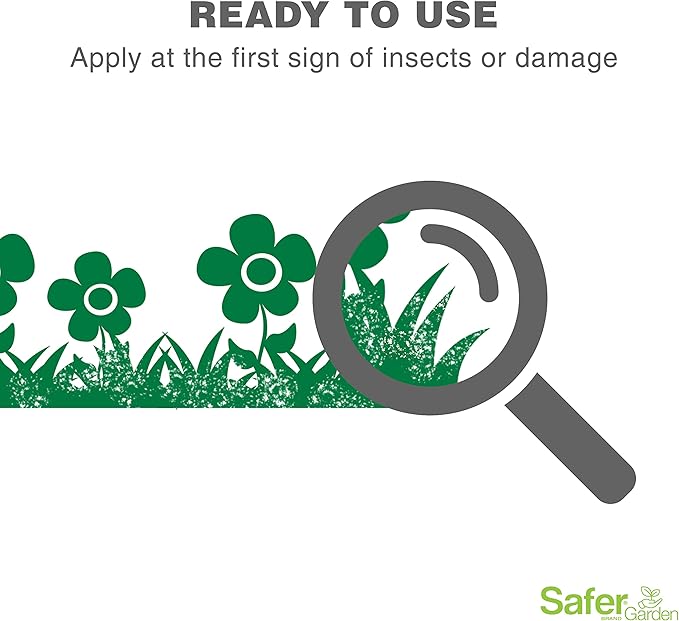 Safer Brand Garden Insect Control and Killer Spray – Kills Aphids Beetles, Boxelder Bugs, Caterpillars, Earwigs, Spider Mites, Stink Bugs & More – Natural Oils Gentle on Plants, SG5110 – 24 fl oz