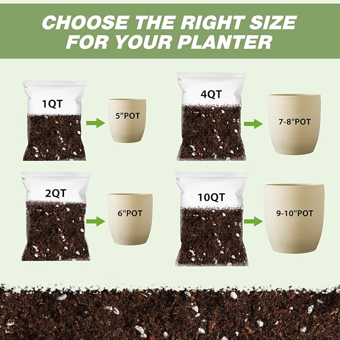 All-Natural Strawberry Soil & Potting Mix 4qt - Premium Potting Soil for All-Stage Strawberry Growth
