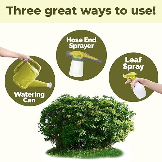 Shrub Fertilizer – Liquid Plant Food for Fuller Growth, Rich Green Foliage & Stronger Roots, 32 oz