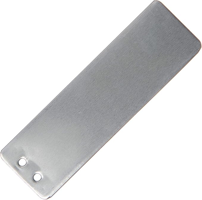 Impress-O-Tags Aluminum Plant Label Tree Tags Pot Label Tag Outdoor Marker Metal (100 Regular Size Labels)