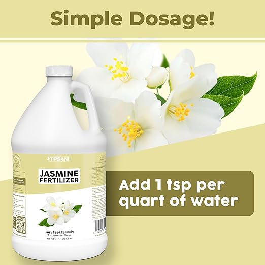 Jasmine Fertilizer – Liquid Plant Food for More Blooms & Healthy New Growth, 1 Gallon