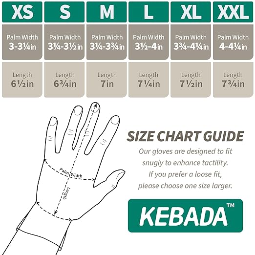 Kebada W1 Work Gloves for Men and Women, Touchscreen PU Coated Gloves with Grip, 50 Pairs Bulk Pack, Ideal for Warehouse Package Handling, Construction, Gardening, Green Small