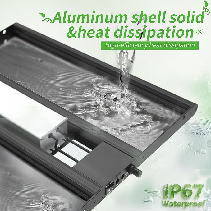 FARMLITE Grow Light for Indoor Plants Grow Light Full Spectrum Led Grow Lights Growing Lamp Daisy Chain Dimmable (200Watts)