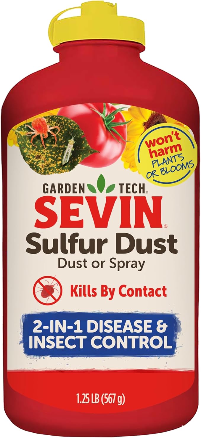 Sevin Sulfur Dust 1.25 LB