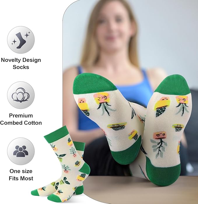 4 Pcs Gift Set for Plant Lovers Women, Mother's Day, Birthday Plants Themed Gift Set with 15oz Coffee Cup Gardening Hat Gardener Plant Socks Shovel Spoon for Lady Mom Gardening Supplies