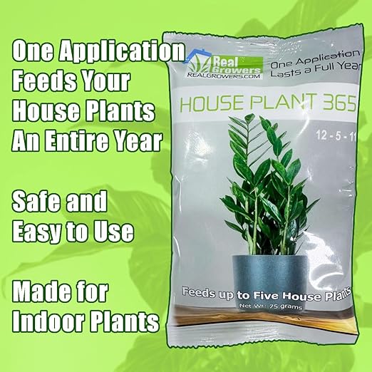 Real Growers House Plant 365 - Slow Release Houseplant Nutrients (75 Grams)