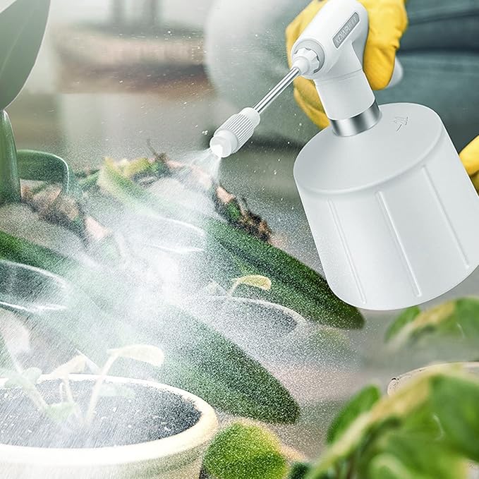 Electric Garden Sprayer 1.5/2 / 2.5L Plant Mister Spray Bottle for Indoor Outdoor Automatic Watering Can Spritzer Water Spray Bottle for Small