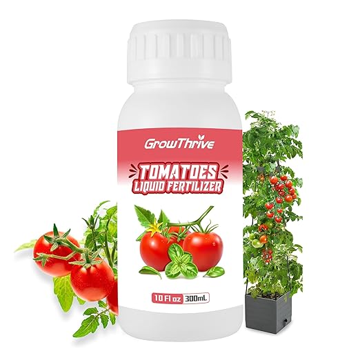 Organic Microbial Probiotic Tomato Fertilizer - 10oz Liquid Nutrient Solution for Lush Greens & Robust Roots - Chemical Free Plant Food