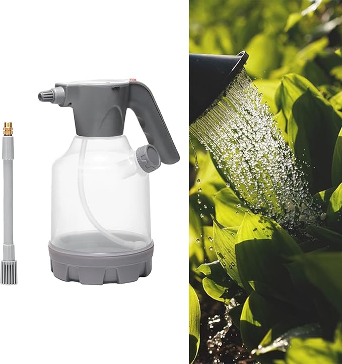 Electric Spray Bottle Plant Watering Device 3L Supplies Professional Electric Water Sprayer for Car Detailing Indoor Outdoor, with Rotating Rod