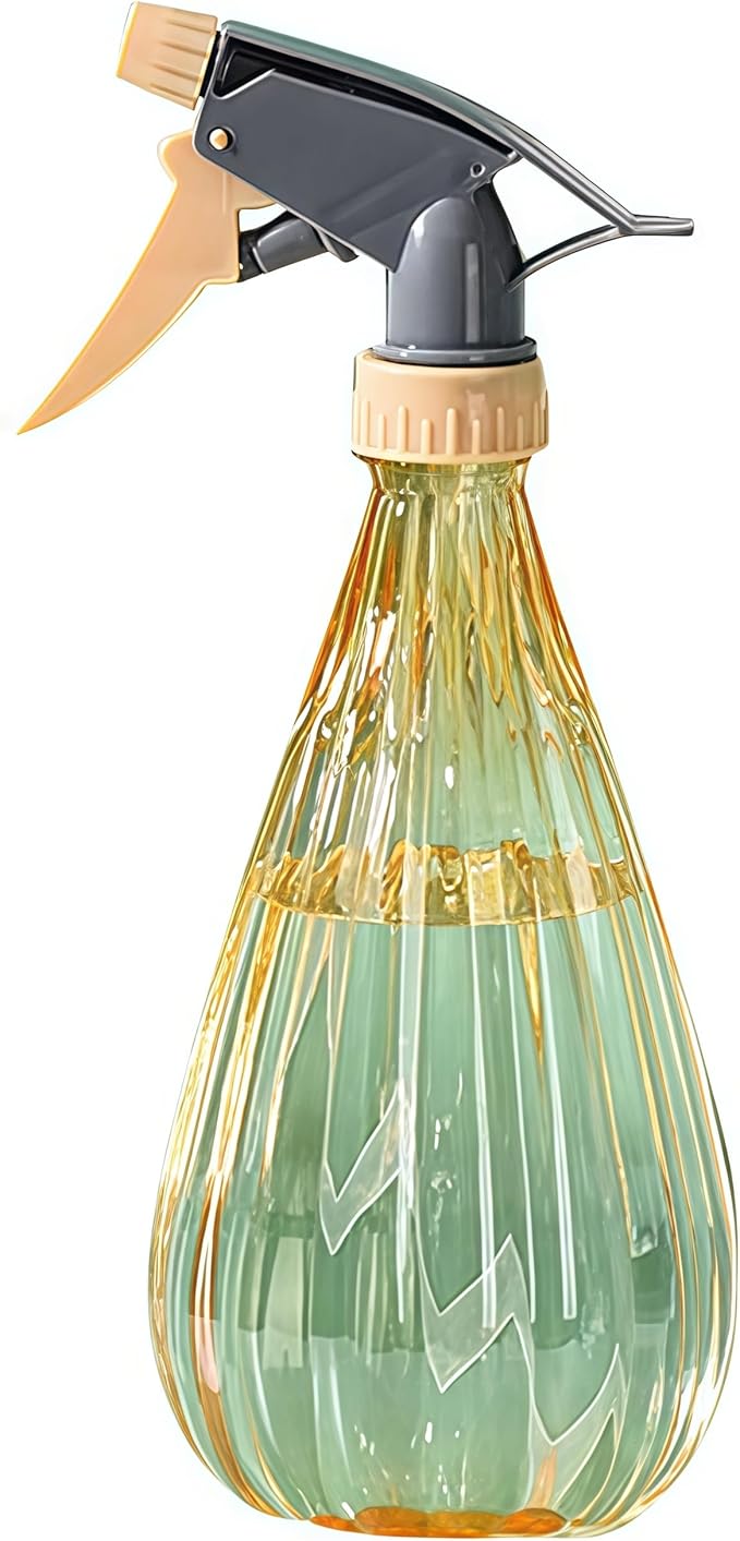 Plant Empty Sprayer Bottle For Watering Garden Cleaning Solution 600ml/20oz Clear Non-leaking Spray Bottle Water Spray Bottle Fan For Hair For Indoor Cleaning, Blue