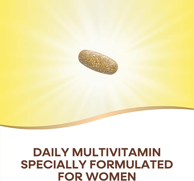Nature's Way Alive! Ultra Multivitamin for Women, Complete Daily Women's Vitamins, High Potency Formula, Promotes Energy Metabolism and Muscle Function*, Vitamin A, C, D, Methylated B12, 150 Tablets