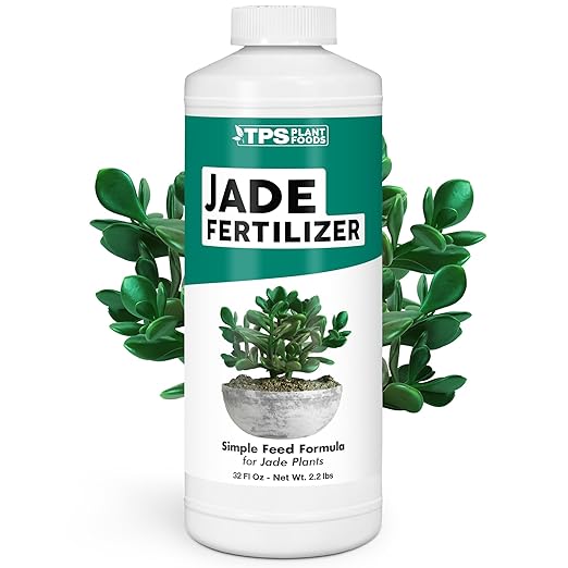 Jade Fertilizer – Gentle Liquid Plant Food for Thick Leaves, Healthy Growth & Vibrant Color, 32 oz