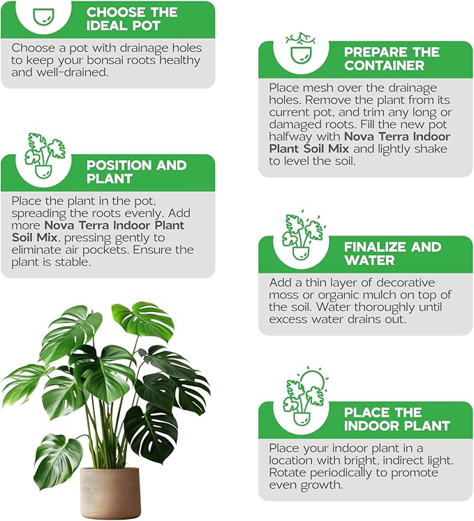 Potting Soil Indoor Plants Soil for Indoor Plants Potting Mix planters Food Plant Food for houseplants Fertilizer Free 2 oz Bag of Fertilizer Pellets Inside 2.4 Qts