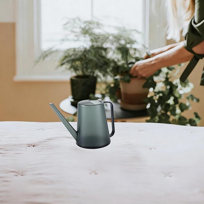 0.5 Gallon Watering Can for Indoor & Outdoor Plants – Small Watering Can with Long Spout for Precise Watering – Ideal for Bonsai, Flowers, Gardening & Greenhouses – Strong Durable Build