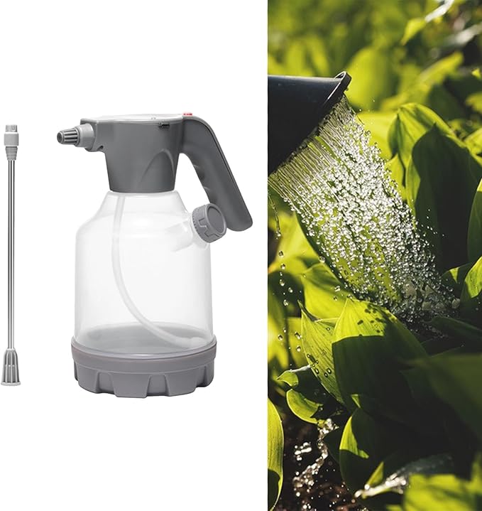 Electric Spray Bottle Plant Watering Device, 3L, Professional, Electric Water Sprayer for Indoor Outdoor, Car Detailing, with Long Rod