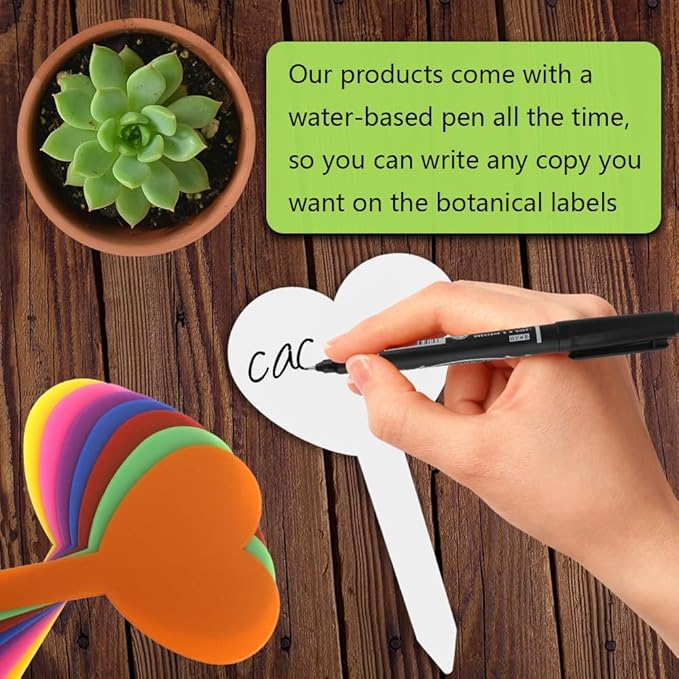 Plant Labels,120PCS Plastic Plant Tags Labels for Seedlings,Garden Labels Outdoor Waterproof,Garden Markers for Plants Outdoor,Gardening Supplies,Gifts for Gardening Lover