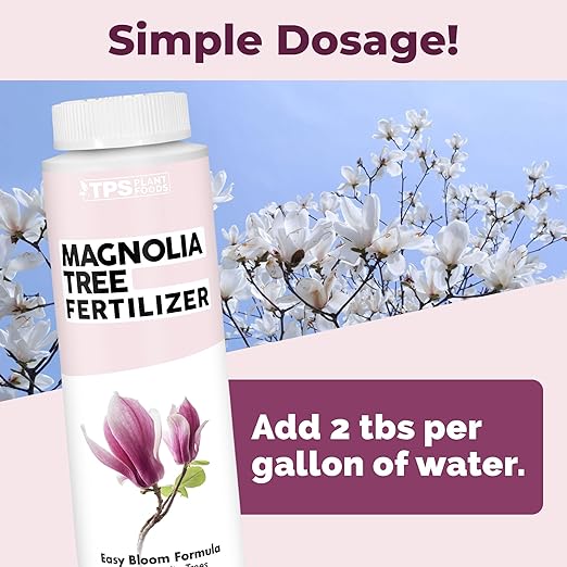 Magnolia Tree Fertilizer – Liquid Plant Food for More Blooms, Rich Green Leaves & Stronger Root Development, 8 oz