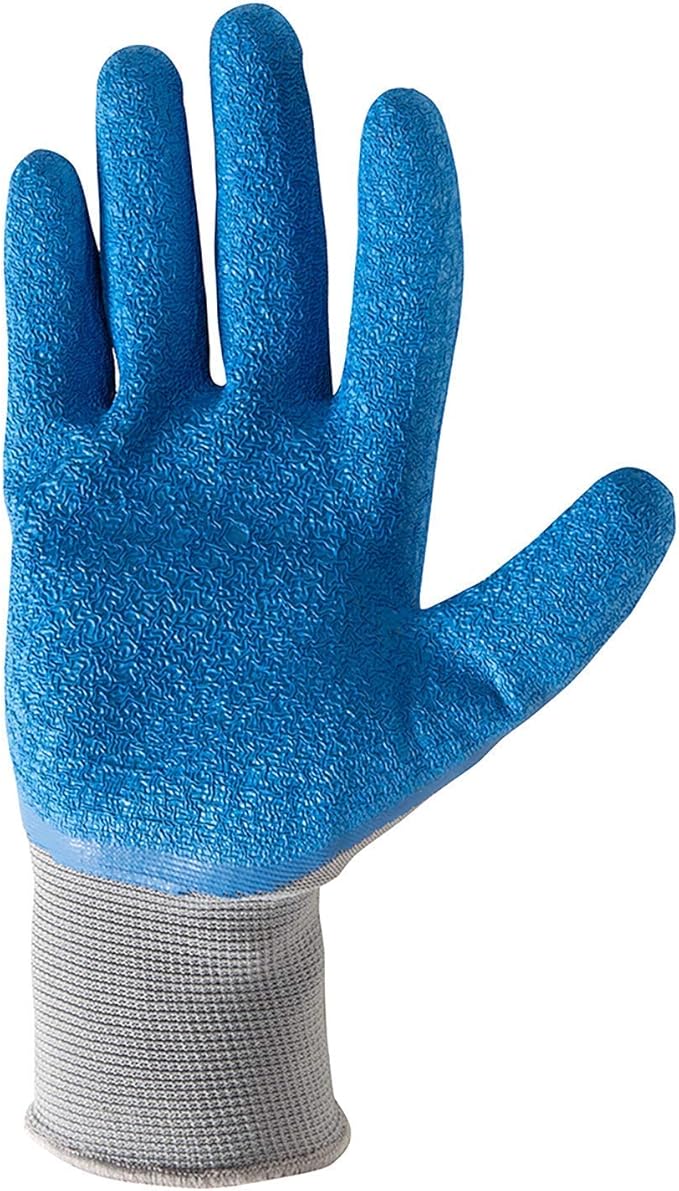Wells Lamont 3 Pair Pack Men's Latex Grip Work Gloves, Large (133LF)