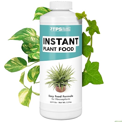 Instant Plant Food – Liquid Plant Food for Fast Nutrient Uptake, Stronger Growth & Healthier Plants, 32 oz
