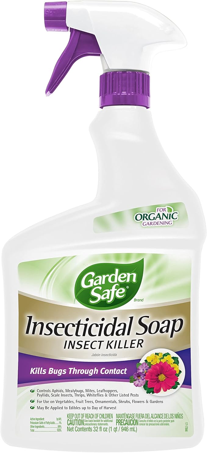 Garden Safe 32 oz. Fungicide and 32 oz. Insecticidal Soap Ready-to-Use Sprays, 2 Count
