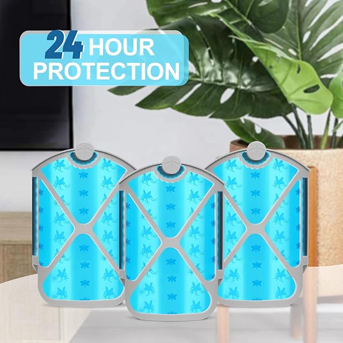 Insect Trap Refill Kit & 4 Cartridges, Compatible with M364A and Max, Replacement 100% Fit(4Pcs)