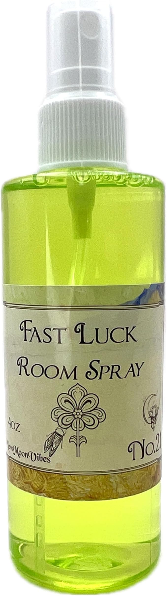 Fast Luck Room Spray - Fortune Success Manifest Wishes Favorable Outcomes Swift Changes Spells Ritual - Handmade with Essential Oils & Herbs- Wicca Pagan Hoodoo Magick Manifestation