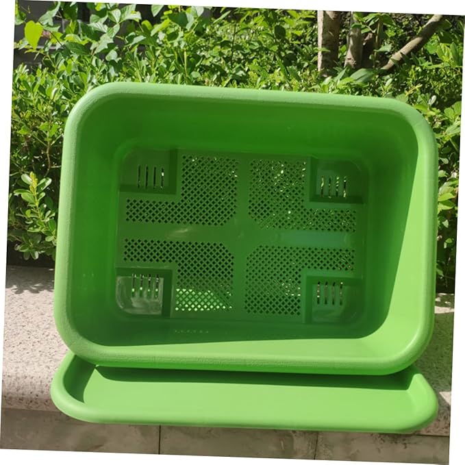SUPVOX Herb Growing Kit Indoor Vegetable Planting Container Simple Design Practical for Gardening