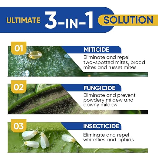 AgroMagen, GrowSafe Bio-Pesticide, Organic and Natural Miticide, Fungicide and Insecticide (1.45 Gal)