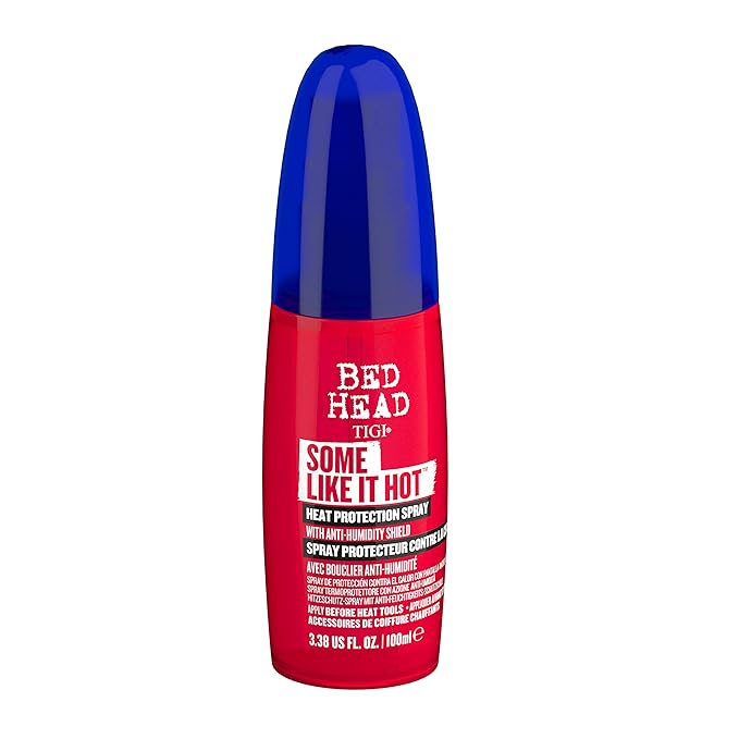 TIGI Heat Protection Spray | Bed Head | For Heat Styling | 3.38 fl oz | Pack of 2