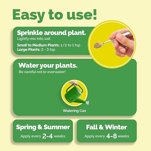 Granular Lemon Tree Fertilizer – Organic Slow Release Plant Food for Faster Growth, Stronger Roots & Higher Fruit Yield, 16 oz