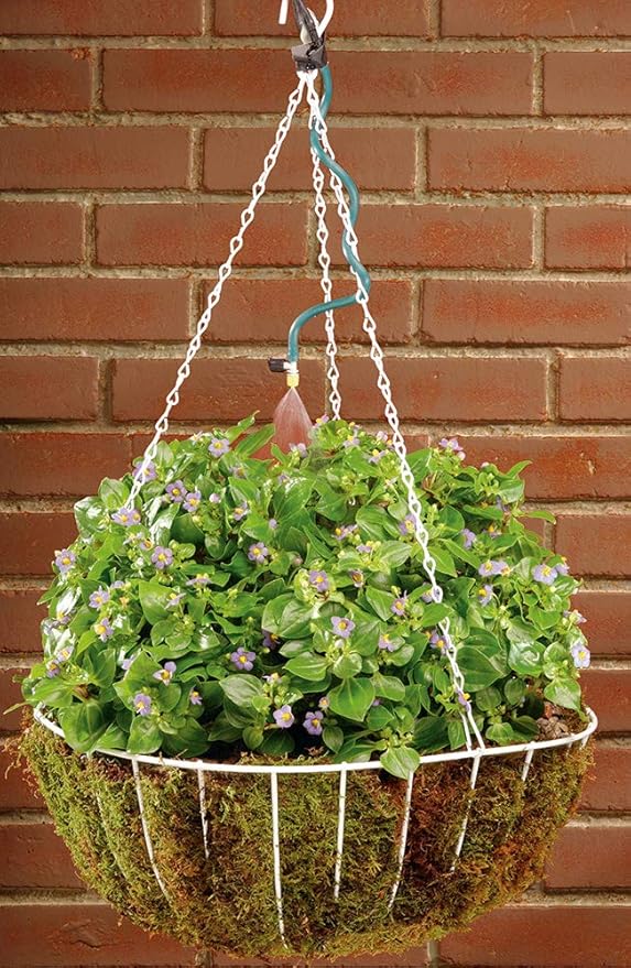 Orbit 56311 Hanging Basket Drip Irrigation Drip Watering Kit with Flex Misters