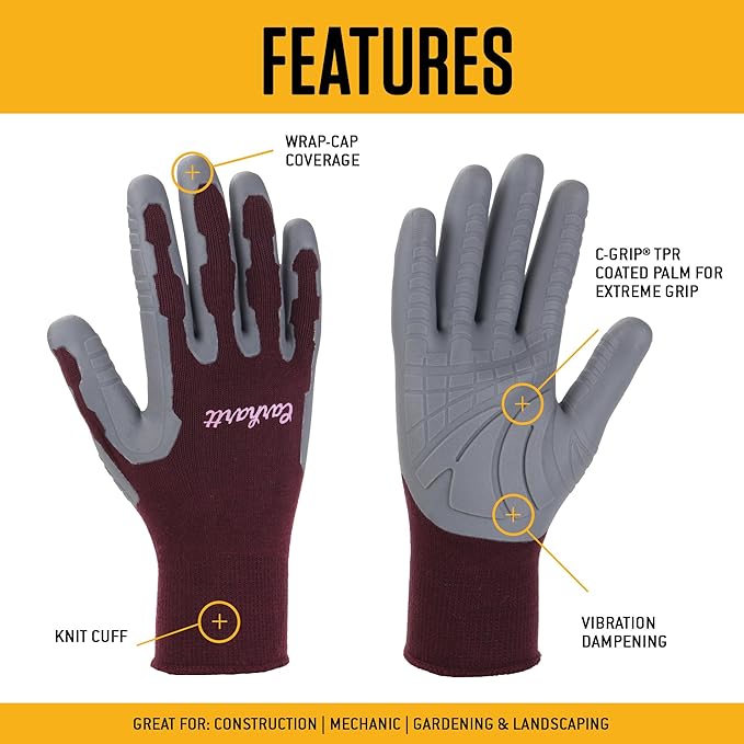 Carhartt Women's WA698 Women's Knuckler Glove