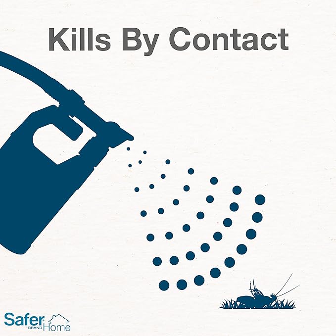 Safer Home Outdoor Mosquito, Tick, Flea & Ant Multi-Insect Killer Hose-End Spray – Made with Natural Oils – SH620, 32 oz Hose-End Spray Bottle