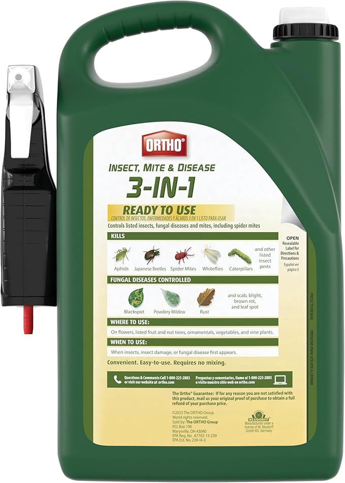 Ortho Insect Mite & Disease 3-in-1 Ready-To-Use 1 gal.