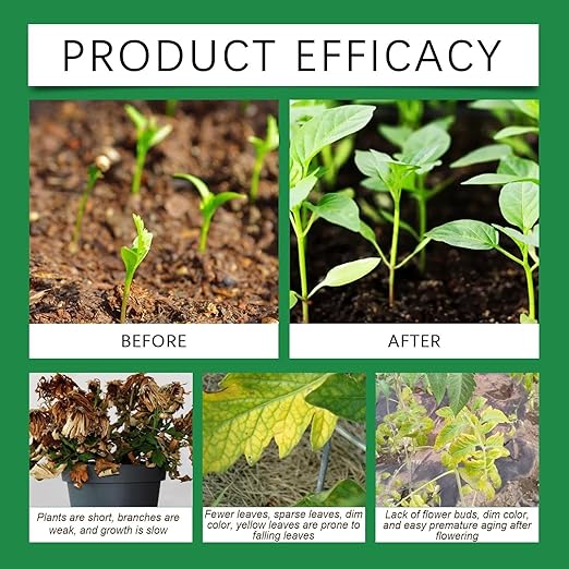 Plant Rooting Powder, Root Growth Stimulator for Cuttings, Seedling and Root Promoter Supports Stronger, Healthier Plants (1PC)