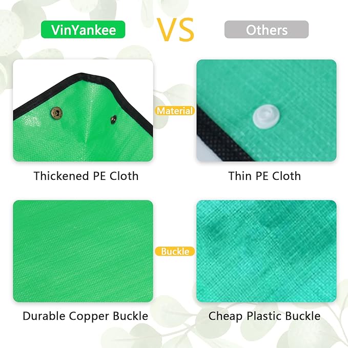 VinYankee 30" x 30" Repotting Mat for Transplanting & Potting Soil Mess Control, Waterproof Plant Potting Mat, Succulent Orchid Potting Tray for Plant Pots, Gardening Gifts Bonsai Tools